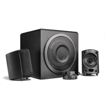 Wavemaster Enceintes stéréo 2.1 MOODY BT - 60W - Bluetooth - PC/Mobile/Tablette